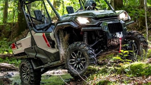 001-Honda-Pioneer-1000-Trail-Forest-UTV-Mud-Action